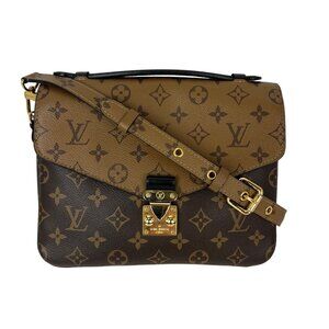 Louis Vuitton Pochette Metis Reverse Monogram Messenger Crossbody Bag